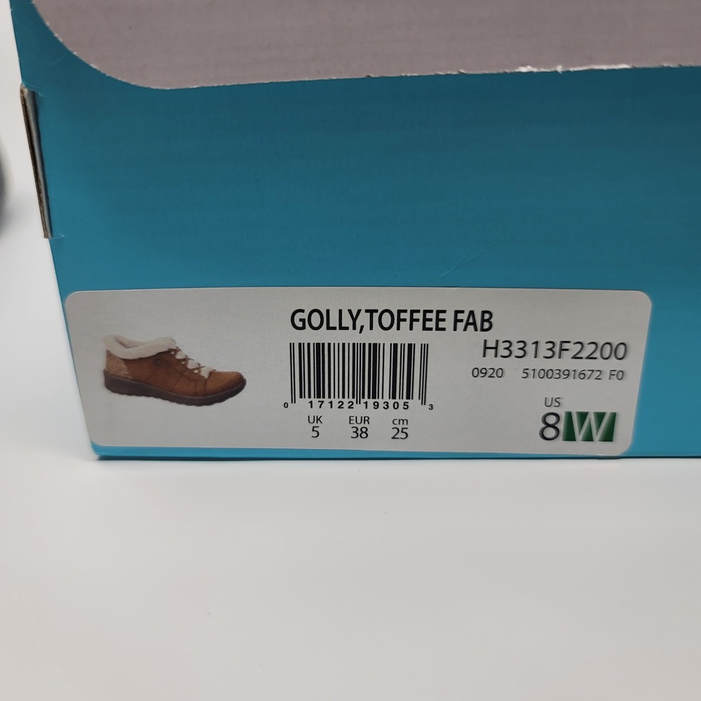 Bzees Golly Toffee Brown Faux Fur SlipOn Ankle Boot Bootie Sz8W Machine Washable - Picture 12 of 14